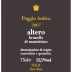Poggio Antico Brunello di Montalcino Altero 2007 Front Label