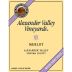 Alexander Valley Vineyards Merlot 2009 Front Label