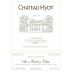 Chateau Hyot 2010 Front Label