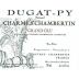 Dugat-Py Charmes-Chambertin Grand Cru 2012 Front Label