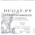Dugat-Py Gevrey-Chambertin Premier Cru Champeaux 2011 Front Label