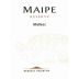 Maipe Reserve Malbec 2010 Front Label