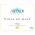 Artadi Vinas de Gain 2008 Front Label