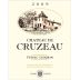 Chateau de Cruzeau Pessac-Leognan 2009 Front Label