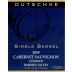 Dutschke Single Barrel Cabernet Sauvignon 2009 Front Label