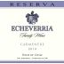 Echeverria Reserva Carmenere 2010 Front Label