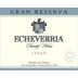 Echeverria Gran Reserva Syrah 2013 Front Label