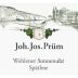 Joh. Jos. Prüm Wehlener Sonnenuhr Riesling Spatlese 2010 Front Label