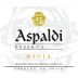 Heredad Ugarte Aspaldi Reserva 2009 Front Label