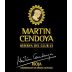 Heredad Ugarte Martin Cendoya Reserva del Club 25 2010 Front Label