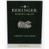 Beringer Knights Valley Reserve Cabernet Sauvignon 2009 Front Label