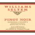 Williams Selyem Sonoma County Pinot Noir 2010 Front Label