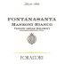 Foradori Fontanasanta Manzoni Bianco 2014 Front Label