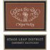 Clos du Val Stags Leap District Cabernet Sauvignon 2008 Front Label