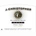 J. Christopher Willamette Valley Pinot Noir 2009 Front Label
