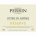 Famille Perrin Reserve Cotes du Rhone Blanc 2011 Front Label