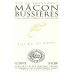 Eric Texier Macon Bussieres Tres Vieilles Vignes 2009 Front Label