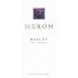 Heron Mendocino County Merlot 2002 Front Label