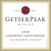 Geyser Peak Cabernet Sauvignon 2008 Front Label
