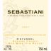 Sebastiani Sonoma County Zinfandel 2007 Front Label