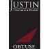 Justin Obtuse (Port Style) 2010 Front Label