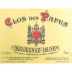 Clos des Papes Chateauneuf-du-Pape Blanc 2011 Front Label