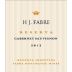 Fabre Montmayou H J. Fabre Reserva Cabernet Sauvignon 2012 Front Label