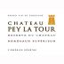 Chateau Pey La Tour Reserve 2008 Front Label