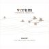 Verum Malbec 2011 Front Label