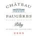 Chateau Peby Faugeres (3 Liter Bottle) 2005 Front Label