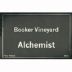 Booker Vineyard Alchemist 2009 Front Label