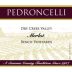 Pedroncelli Bench Vineyards Merlot 2010 Front Label