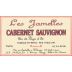 Les Jamelles Cabernet Sauvignon Vins de Pays D'Oc 2010 Front Label