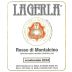 La Gerla Rosso di Montalcino 2013 Front Label