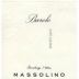 Massolino Barolo 2007 Front Label