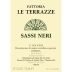 Le Terrazze Conero Riserva Sassi Neri 2008 Front Label
