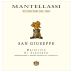 Mantellassi San Giuseppe Morellino di Scansano 2013 Front Label