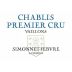 Simonnet-Febvre Chablis Vaillons Premier Cru 2009 Front Label