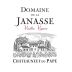 Domaine de la Janasse Chateauneuf-du-Pape Vieilles Vignes 2010 Front Label