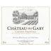 Chateau du Gaby 2008 Front Label