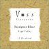 Voss Vineyards Napa Valley Sauvignon Blanc 2011 Front Label