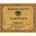 Renato Ratti Marcenasco Barolo 2008 Front Label
