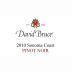 David Bruce Sonoma Coast Pinot Noir 2010 Front Label