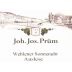 Joh. Jos. Prüm Wehlener Sonnenuhr Gold Capsule Riesling Auslese 2011 Front Label