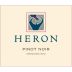Heron Mendocino Pinot Noir 2011 Front Label
