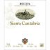 Sierra Cantabria Rioja Tinto 2010 Front Label