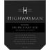 Highwayman Reserve Proprietary Red Blend 2014 Front Label