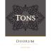 Duorum Tons de Duorum Red Blend 2010 Front Label