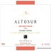 Finca Sophenia Altosur Malbec Rose 2009 Front Label
