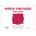 Hirsch Sonoma Coast Reserve Pinot Noir 2011 Front Label
